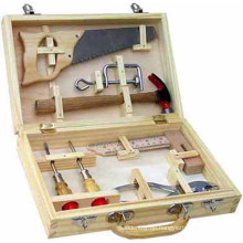 Hölzernes Spielzeug Holz Werkzeugkasten - 8 PCS